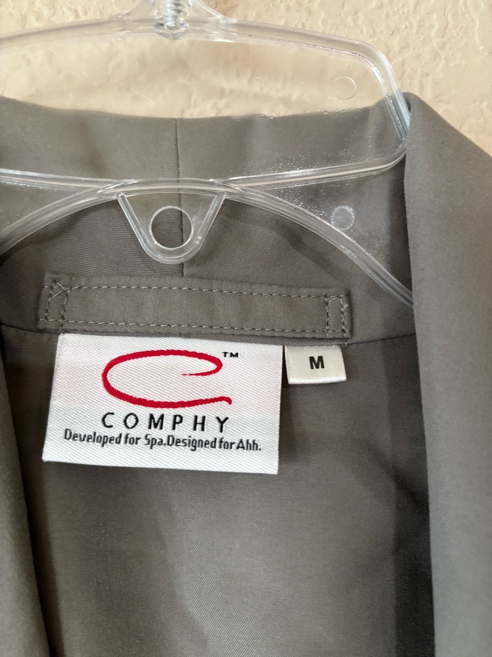 Comphy Spa Robe Grey M - Picture 4 of 10